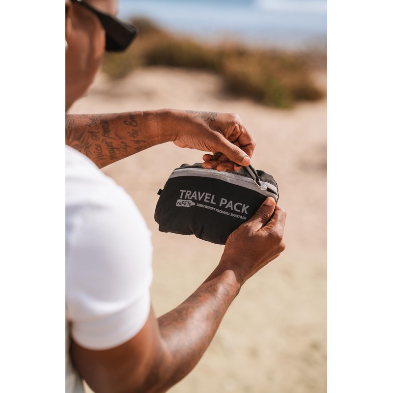 ChicoBag Travel Pack rePETe + Refine | Eco-friendly Lightweight and