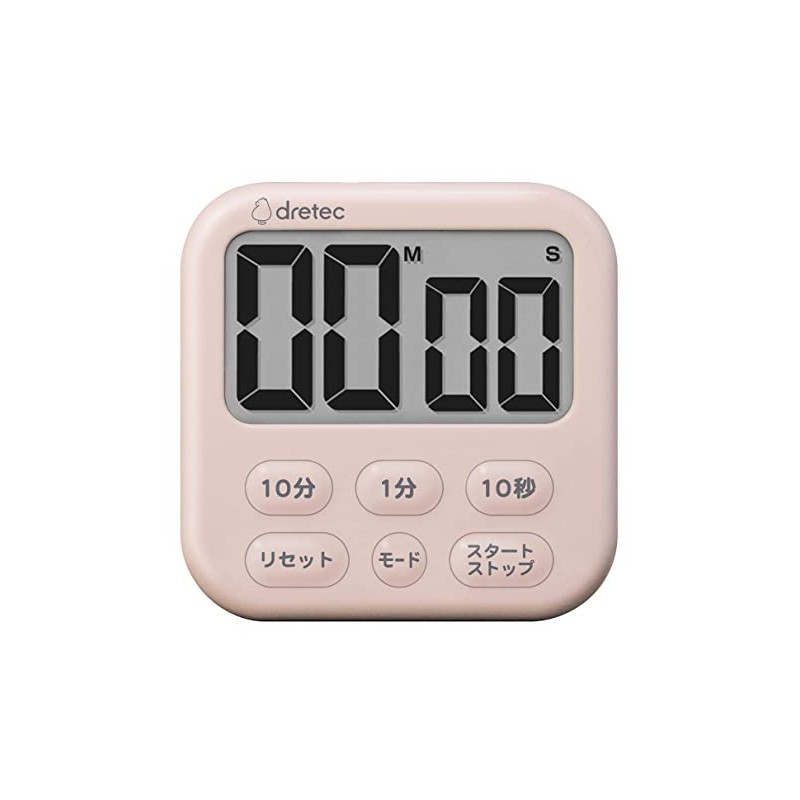 Dretec Timer, Studying, Kitchen, Large Screen, Magnet, Digital, Shabon 6,