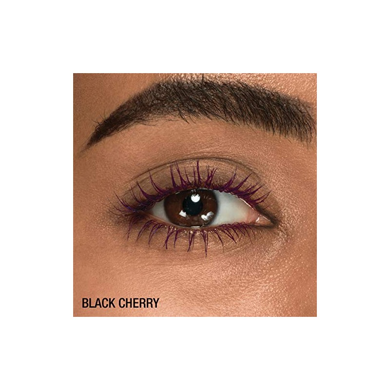 Maybelline Mascara para pestanas snapscara tono black cherry, maybelline