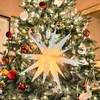 JOINTWIN 14'' Moravian Star Led 18 Point White 3D Star