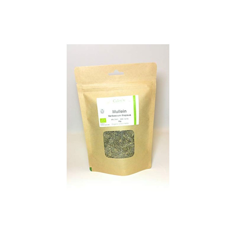 Organic Mullein (Verbascum thapsus) Dried Herb (250g)