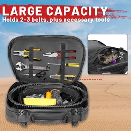 StarknightMT UTV Belt Bag SXS Universal Water Resistant Roll Bar Storage