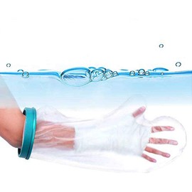 VESKIMER 2025 Upgraded Arm Cast Cover for Shower Arm Adult - 100% Waterproof Cast Protector, Cast Bag, Cast Sleeve - Comfortable Watertight Protection for Broken Hands, Fingers, Wrists