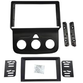 DKMUS Double Din Dash Radio Trim Kit for Dodge Ram 1500 2500 5500 2013-2019 Installation Bezel 9 Inches (Ram 5500)