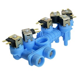 What's Up? W10853723 Washer Water Inlet Valve Assembly Replacement Part for Whirlpool Washers Replaces W10326913 W10326915 W10342320 W10853723VP