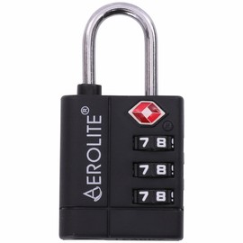 Aerolite Luggage Locks TSA Approved 3-Digit Security Suitcase Lock Combination Padlock for Suitcases Luggage Bag Case