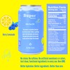 Super Seltzer Sparkling Water with Electrolytes and Vitamins, Berry Lemonade
