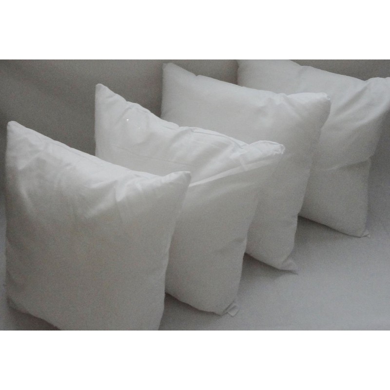 Hometex Throw Pillow Insert 16" x 16" Polyester Filled Standard