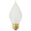 Satco S3413 120V Medium Base 25-Watt C15 Light Bulb, Satin
