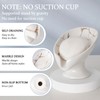 Soap Dish, Soap Holder Self Draining Leaf Shape Soap Dishes,