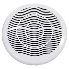 Rockville MS10LW 10" 2400 Watt White Marine/Boat 10" Free Air Subwoofer with LED