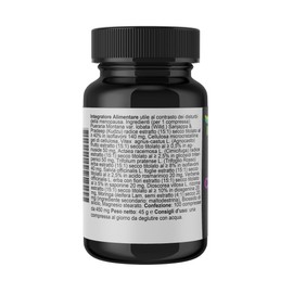 Menopausa Complesso Slim 100 Compresse - Peso, Vampate, Antiossidante, Detox, Benessere Mentale - Kudzu Trifoglio Rosso Actaea Moringa Agnocasto Dioscorea Verbena Salvia