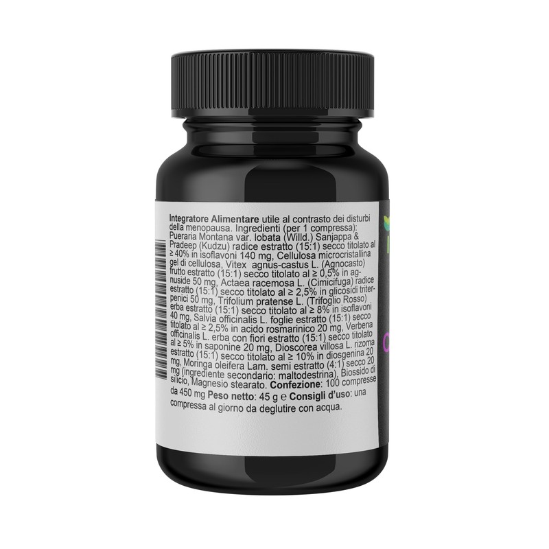 Menopausa Complesso Slim 100 Compresse - Peso, Vampate, Antiossidante, Detox,