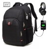 Wowomart XW0100 Mochila para portátil 17 pulgadas Mochila escolar impermeable