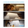 ASOKO Under Cabinet Lights Motion Sensor USB-C Rechargeable LED Closet