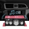 Car Stereo Audio Amplifier, Mini 12V 2 Channel HiFi Stereo