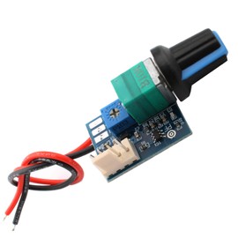 RUNCCI-YUN PWM Fan Speed Controller, DC 0-12 V 4 Wire 4P PC CPU Fan Speed Controller Switch for PC Casing, Pack of 1