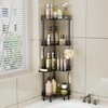 Consumest Corner Shower Caddy Standing - 4-Tier Stainless Steel Shower