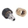 Pressure Washer Adapter Set Water Pipe Quick Disconnect Kit Fittings