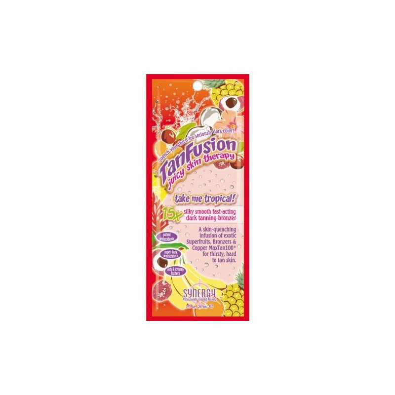 Synergy Tan TanFusion Take Me Tropical Fast Action Dark Tanning