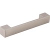 GRIMME Tebros LA 128 mm Square Furniture Handle Ideal as