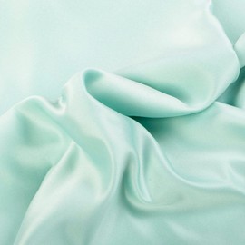 NTBAY Zippered Silk Satin Toddler Pillowcases - 2 Pack Hidden Zipper 13x18 Pillowcases - Luxury and Silky Baby Travel Pillow Covers, Cyan