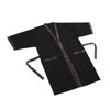 Haircut Gown with Pocket Short Sleeve Professional Belt Grooming Work