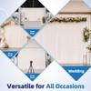 4ft-10ft Double Layer Adjustable Crossbar with Hangers