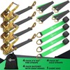 Trekassy 2”x 144” Car Tie Down Straps for Trailers Heavy