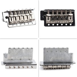 Guitar Tremolo Bridge, Electric Guitar Single Locking System with Bar Repair Parts for Fender Guitars Squier Tremolo Bridge Squier Electric Parts