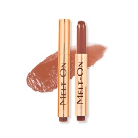 Oz Lab Beauty Melt On Dewy Lip Balm – Nude Shade, Moisturizing Click-Up Lip Balm, Cruelty-Free, 0.21FL.OZ/6 ML，pack of 1