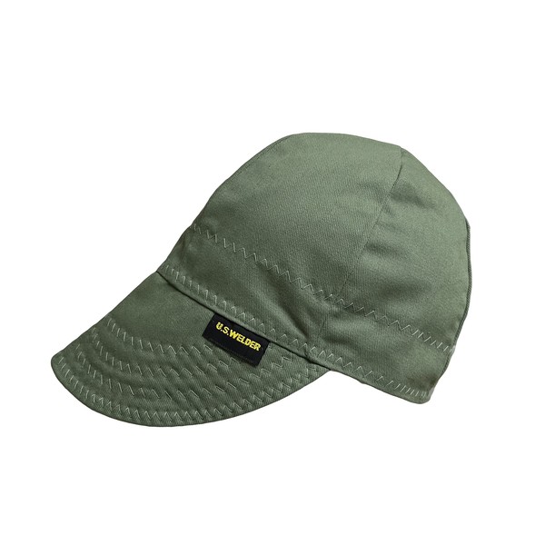 US Welder Reversible Welding Cap (7 7/8, Olive)