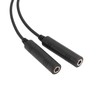 Aviation Headset Adapter GA Dual Plug to Airbus 5 Pin