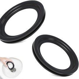 YUEWEESER RV Toilet Seal Replacement 385311658 for Dometic 300 310 320 Toilet, Flush Ball Seal Gasket Replace Part to Solve Camper Leakage Problem, 2-Pack