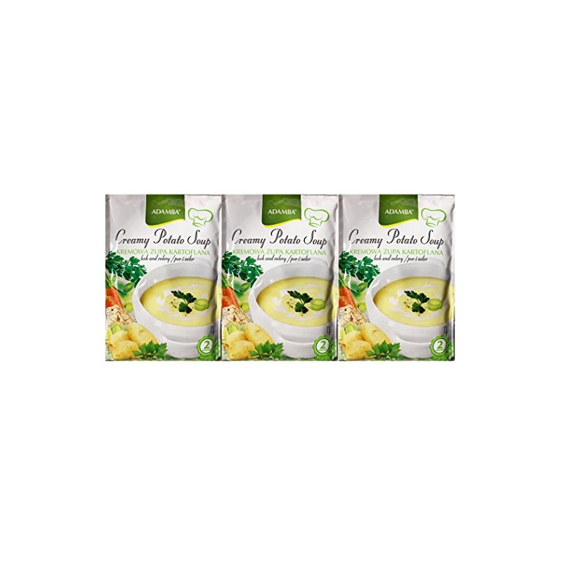 Adamba Polish Style Creamy Potato Soup Mix 3-Pack