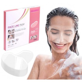 Face Face Film 100 Sheets Beauty Salon Film Cover Face Cap Disposable Face Line Protection Cover Guard Shield 2ea
