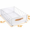 Pull out Cabinet Organizer Fixed with Adhesive Nano Film,Heavy Duty