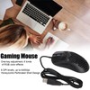 Mechanical Mouse RGB Backlight 6400DPI Ergonomic Honeycomb Usb Wired Gaming
