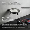 WHLZYEVA Gym Chalk Bowl Set with Stand, Weightlifting Chalk Holder