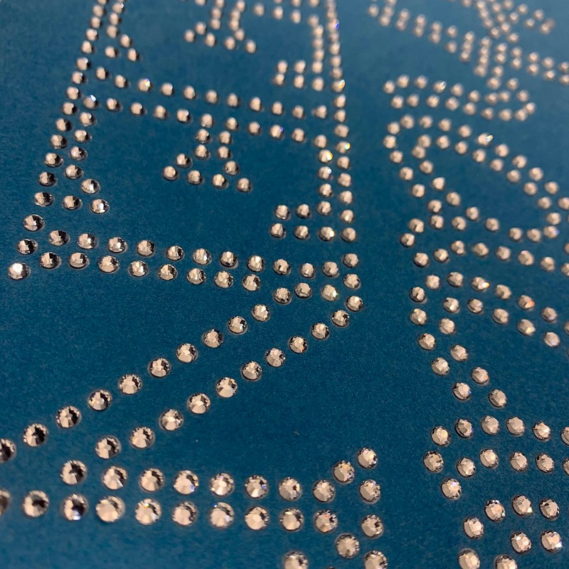 Magic Flock Plus for Rhinestone Template Material Rhinestone Flock for