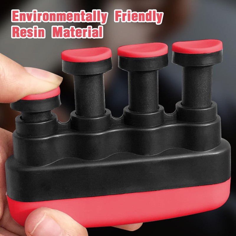KSJEHW Finger Exerciser Tool, Guitar Trainer, Hand Trainer for Guitar