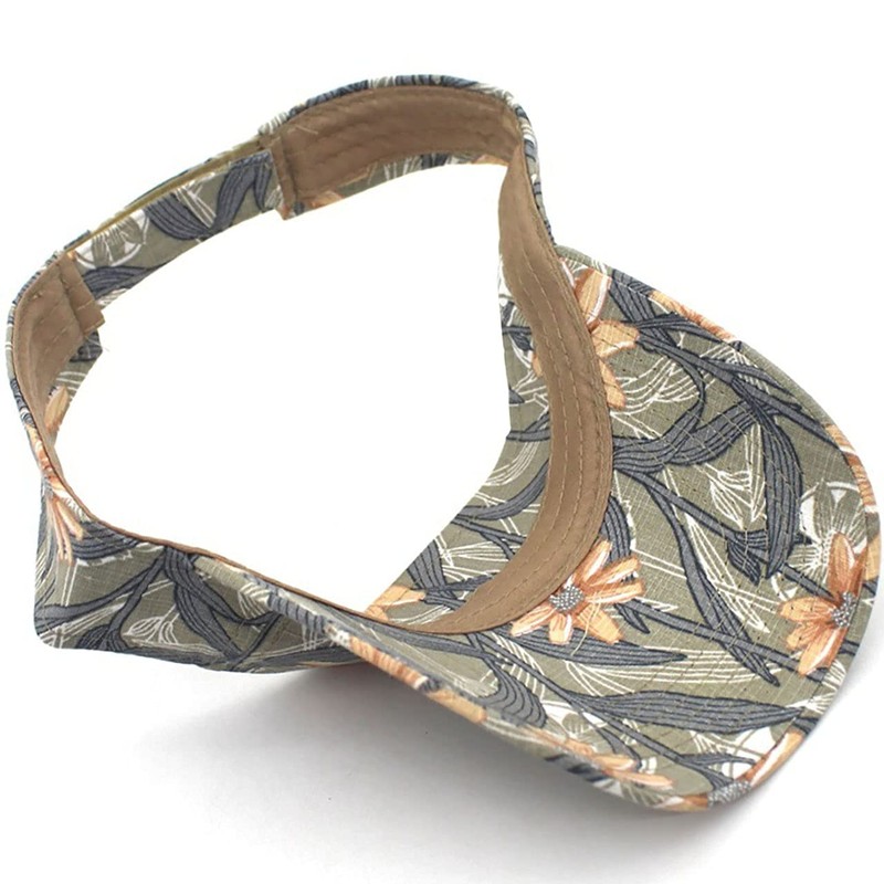 BUZZxSELECTION CAP135 Women's Sun Visor Hat Logo Sports Stylish