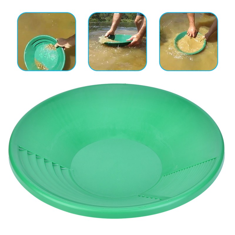 Plastic Gold Pan Basin for Mining Dredging Prospecting River Panning