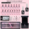 SXC Uñas Postizas Con Punta Francesa Cosmetics X-Pro Tips –