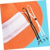 Beavorty 10pcs Windproof Hat String Adjustable Lanyard for Sun Protection