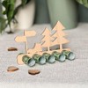 Spruchreif Wooden Stand Money Gift Hiking - Creative Gift Idea