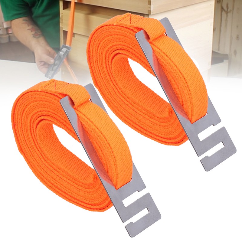 2Pcs Beehive Belt Portable Fixed Tightening Beehive Bundling Beekeeping AccessoryOrange