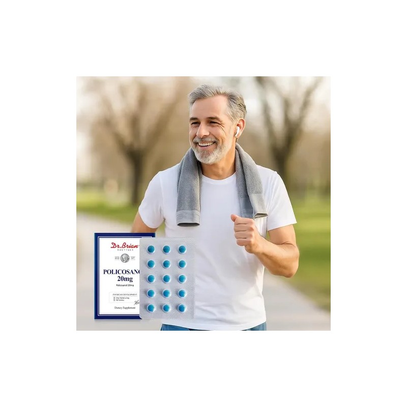 Dr. Brian Policosanol 20 Mg 90 Tabletas Sin Sabor