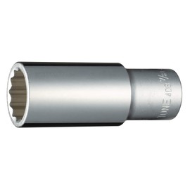 トネ(TONE) ディープソケット(12角) 4DB-28L 差込角12.7mm(1/2") 二面幅7/8inch インチ