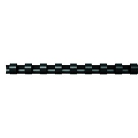 Fellowes 6mm A4 Plastic Binding Combs - Black (Pack of 100)